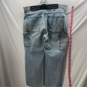 Faded Glory Regular Straight Men's 34x30 Denim Blue Carpenter Jeans